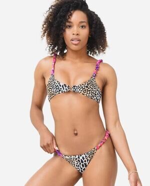 Reina Olga Women's Leopard Luca Bikini Set - 1 S